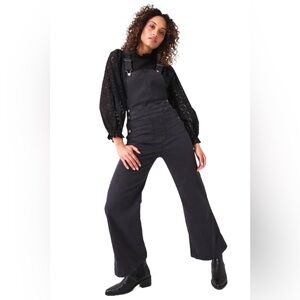 Rollas Jeans washed black sailor jumpsuit